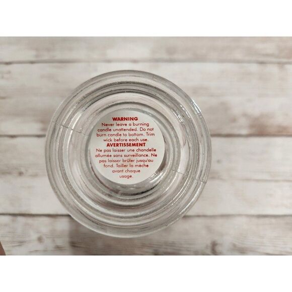Crystal Clear Frosted Glass Tulip Votive Candle Holder Height 4" Home Decor - Picture 8 of 9